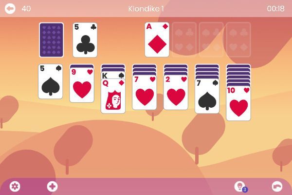 365 Solitaire Gold 🕹️ 🃏 | Free Cards Puzzle Browser Game - Image 1