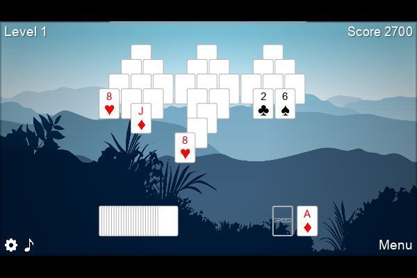 6 Peaks Solitaire 🕹️ 🃏 | Free Cards Puzzle Browser Game - Image 2