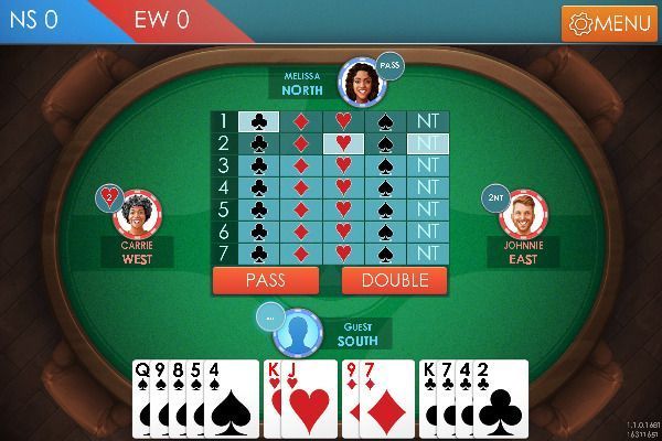 Bridge 🕹️ 🃏 | Free Cards Logic Browser Game - Image 1