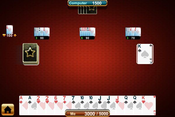 Canasta Royale 🕹️ 🃏 | Free Puzzle Cards Browser Game - Image 1