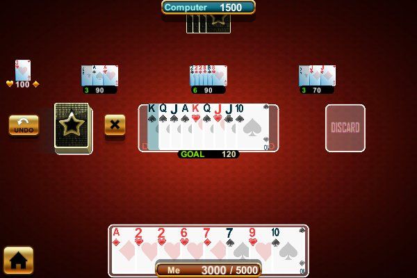 Canasta Royale 🕹️ 🃏 | Free Puzzle Cards Browser Game - Image 2