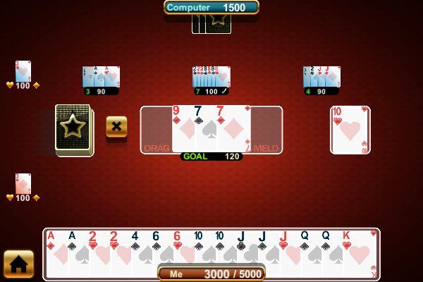Canasta Royale 🕹️ 🃏 | Free Puzzle Cards Browser Game - Image 3