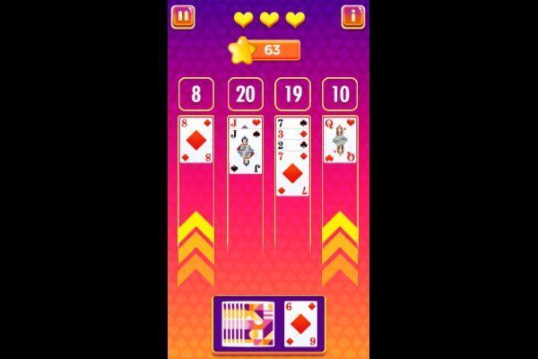 Cards 21 🕹️ 🃏 | Free Cards Puzzle Browser Game - Image 3