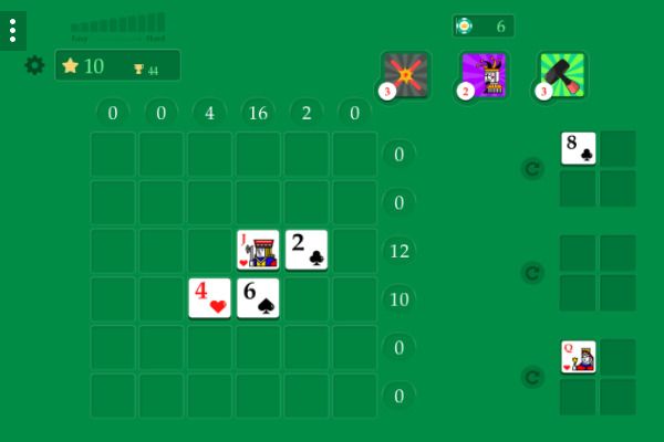 Crossover 21 🕹️ 🃏 | Free Cards Logic Browser Game - Image 2