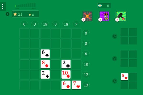 Crossover 21 🕹️ 🃏 | Free Cards Logic Browser Game - Image 3