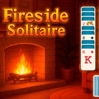 Spielen sie Fireside Solitaire  🕹️ 🃏