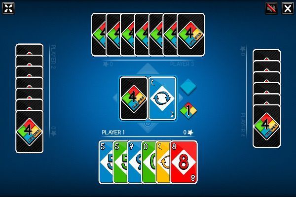 Four Colors 🕹️ 🃏 | Free Cards Board Browser Game - Image 3