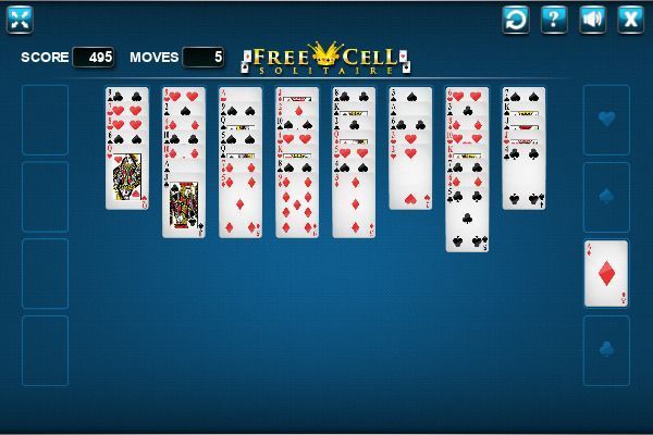 FreeCell 🕹️ 🃏 | Free Cards Logic Browser Game - Image 2