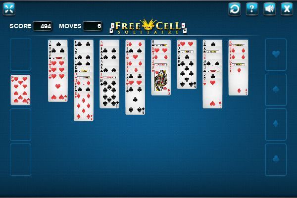 FreeCell 🕹️ 🃏 | Free Cards Logic Browser Game - Image 3