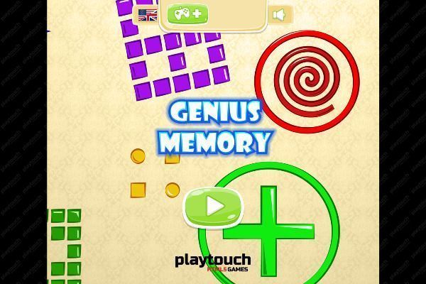 Genius Memory 🕹️ 🃏 | Kartenspiel Kostenloses Browserspiel - Bild 1