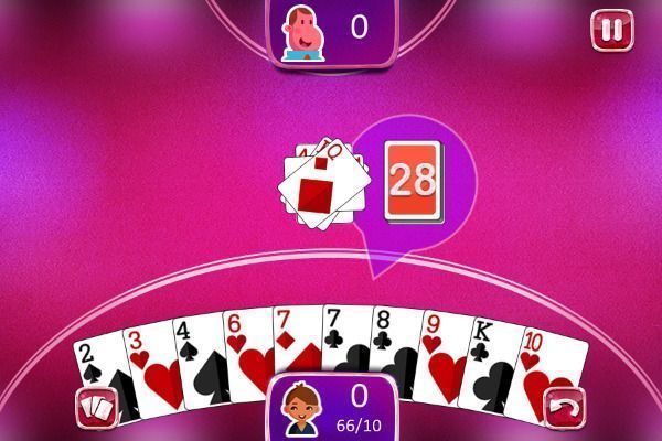 Gin Rummy Plus 🕹️ 🃏 | Juego de navegador de cartas de habilidad - Imagen 3