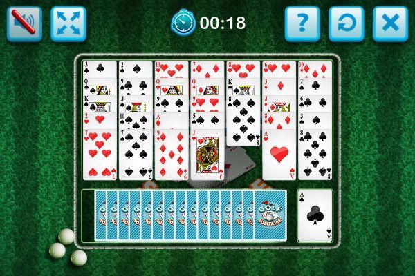 Golf Solitaire 🕹️ 🃏 | Free Cards Logic Browser Game - Image 1