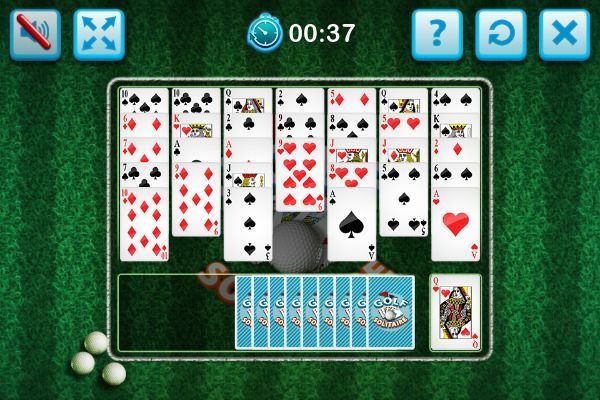 Golf Solitaire 🕹️ 🃏 | Gioco per browser di carte di logica - Immagine 3