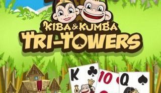 Kiba & Kumba Tri Towers Solitaire