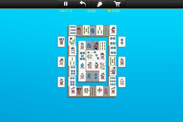 Mahjong Big 🕹️ 🃏 | Kartenspiel Puzzle Kostenloses Browserspiel - Bild 2