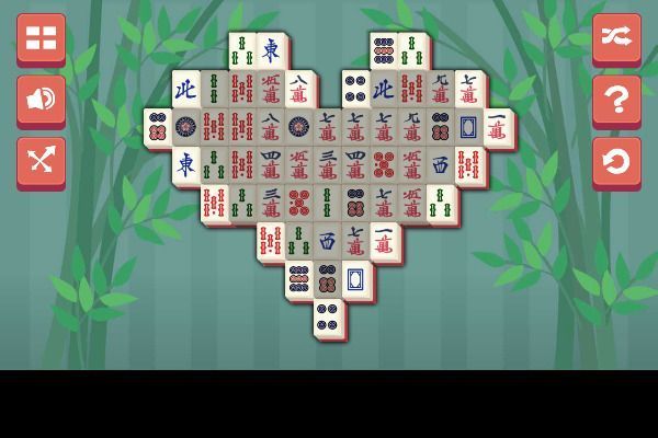 Mahjong Classic 🕹️ 🃏 | Kartenspiel Geschicklichkeit Kostenloses Browserspiel - Bild 2