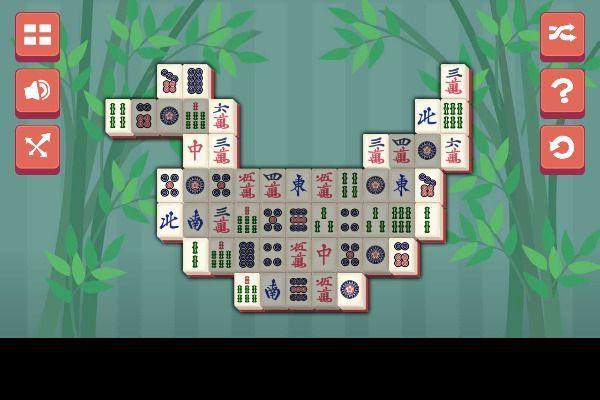 Mahjong Classic 🕹️ 🃏 | Kartenspiel Geschicklichkeit Kostenloses Browserspiel - Bild 3