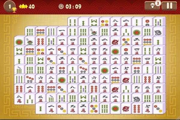 Mahjong Connect Classic 🕹️ 🃏 | Kartenspiel Strategie Kostenloses Browserspiel - Bild 3