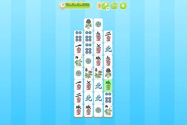 Mahjong Connect 🕹️ 🃏 | Kartenspiel Puzzle Kostenloses Browserspiel - Bild 1