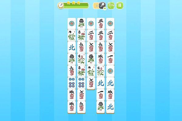 Mahjong Connect 🕹️ 🃏 | Kartenspiel Puzzle Kostenloses Browserspiel - Bild 3