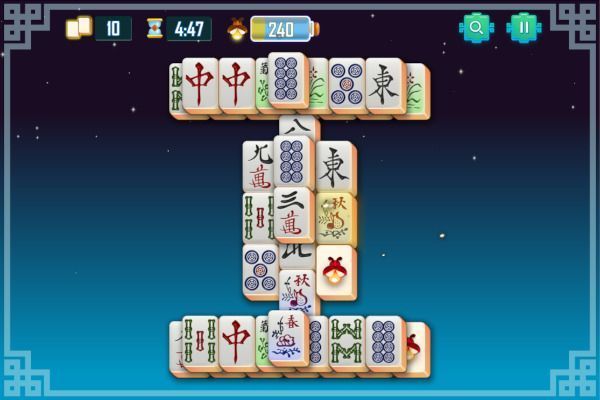 Mahjong Firefly 🕹️ 🃏 | Free Cards Puzzle Browser Game - Image 1