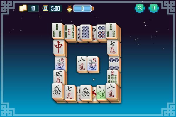 Mahjong Firefly 🕹️ 🃏 | Kartenspiel Puzzle Kostenloses Browserspiel - Bild 2