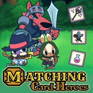 Jugar Matching Card Heroes  🕹️ 🃏