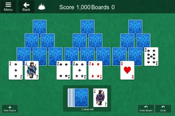 Microsoft Solitaire Collection 🕹️ 🃏 | Kartenspiel Logik Kostenloses Browserspiel - Bild 3