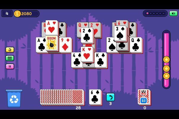 Pandjohng Solitaire 🕹️ 🃏 | Jeu de navigateur de cartes de puzzle - Image 3