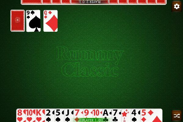Rummy Classic 🕹️ 🃏 | Gioco per browser rompicapo di carte - Immagine 1