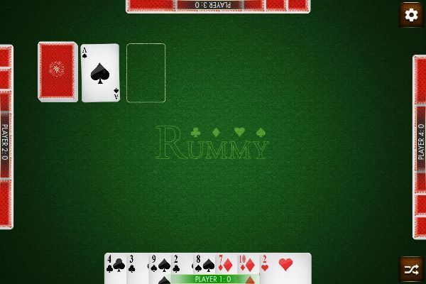 Rummy Multiplayer 🕹️ 🃏 | Free Cards Logic Browser Game - Image 1