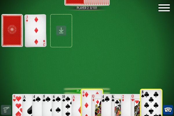 Scala 40 🕹️ 🃏 | Juego de navegador de estrategia de cartas - Imagen 2