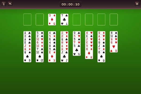 Solitaire 13 in 1 Collection 🕹️ 🃏 | Juego de navegador de cartas de lógica - Imagen 2