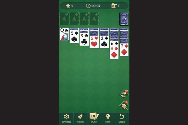 Solitaire Classic 2 🕹️ 🃏 | Puzzle Kartenspiel Kostenloses Browserspiel - Bild 1