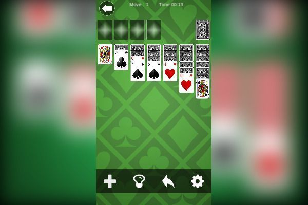 Solitaire Classic 🕹️ 🃏 | Kartenspiel Logik Kostenloses Browserspiel - Bild 3