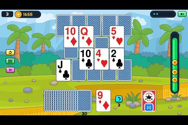 Solitaire Seasons 🕹️ 🃏 | Jogo de navegador de cartas de quebra-cabeças - Imagem 3