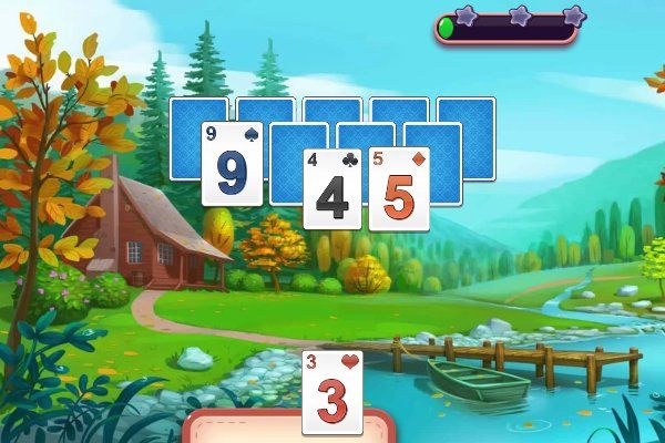 Solitaire Story TriPeaks 4 🕹️ 🃏 | Jeu de navigateur de puzzle de cartes - Image 1