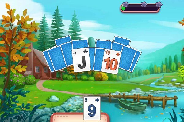 Solitaire Story TriPeaks 4 🕹️ 🃏 | Jogo de navegador de quebra-cabeças de cartas - Imagem 2