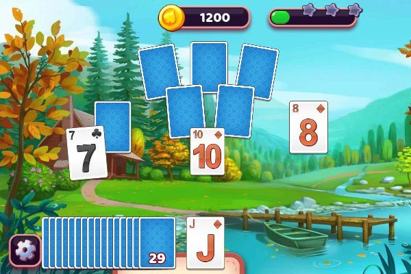 Solitaire Story TriPeaks 4 🕹️ 🃏 | Juego de navegador rompecabezas de cartas - Imagen 3