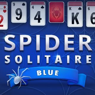 Spielen sie Spider Solitaire Blue  🕹️ 🃏