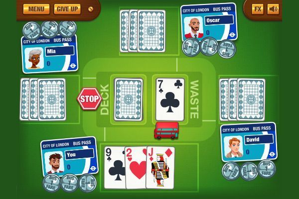 Stop The Bus 🕹️ 🃏 | Free Cards Strategy Browser Game - Image 3