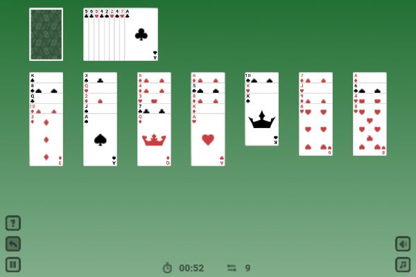 Super Solitaire 🕹️ 🃏 | Kartenspiel Logik Kostenloses Browserspiel - Bild 2