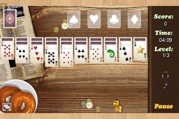 Wild West Solitaire 🕹️ 🃏 | Juego de navegador de cartas casual - Imagen 1