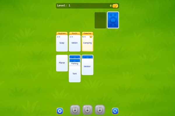 Word Solitaire 🕹️ 🃏 | Strategie Kartenspiel Kostenloses Browserspiel - Bild 3