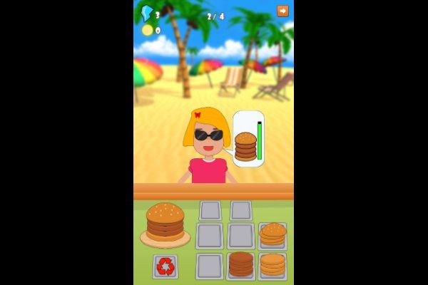 Burger Day 🕹️ 🏖️ | Jeu de navigateur d'arcade casual - Image 2
