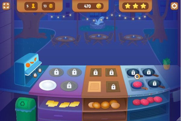 Cooking Mania 🕹️ 🏖️ | Gioco per browser arcade casual - Immagine 1