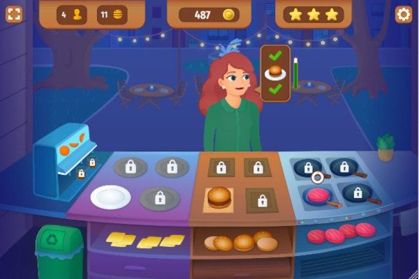 Cooking Mania 🕹️ 🏖️ | Gioco per browser arcade casual - Immagine 3