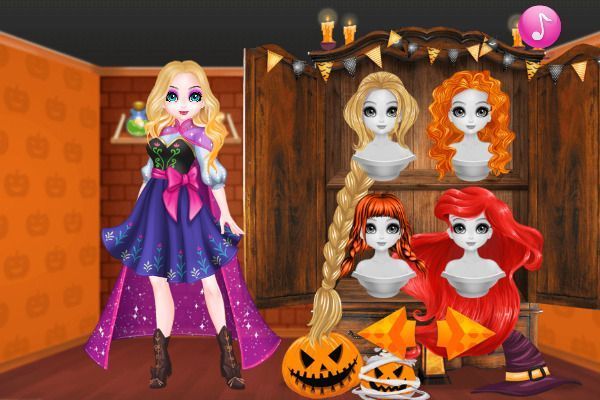 Cute Witch Princess 🕹️ 🏖️ | Gioco per browser casual arcade - Immagine 2