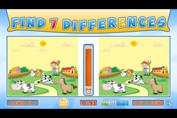 Find Seven Differences 🕹️ 🏖️ | Gioco per browser rompicapo casual - Immagine 1