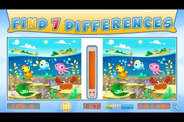 Find Seven Differences 🕹️ 🏖️ | Jeu de navigateur de puzzle casual - Image 3